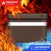 Fireproof Document Bag,5200℉ Insulated Fire Proof Money Bag for Cash,Waterproof