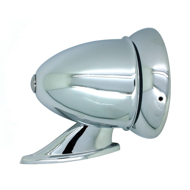 PTRP New Pair Talbot Style Classic Chrome Bullet Side View