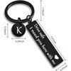 Drive safe keychain for boyfriend 26-letter keychain I need you