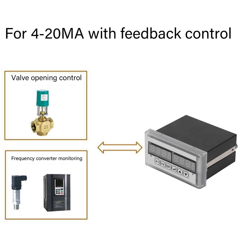 Current Generator with Feedback Meter Dual Display 4‑20mA Signal Analog