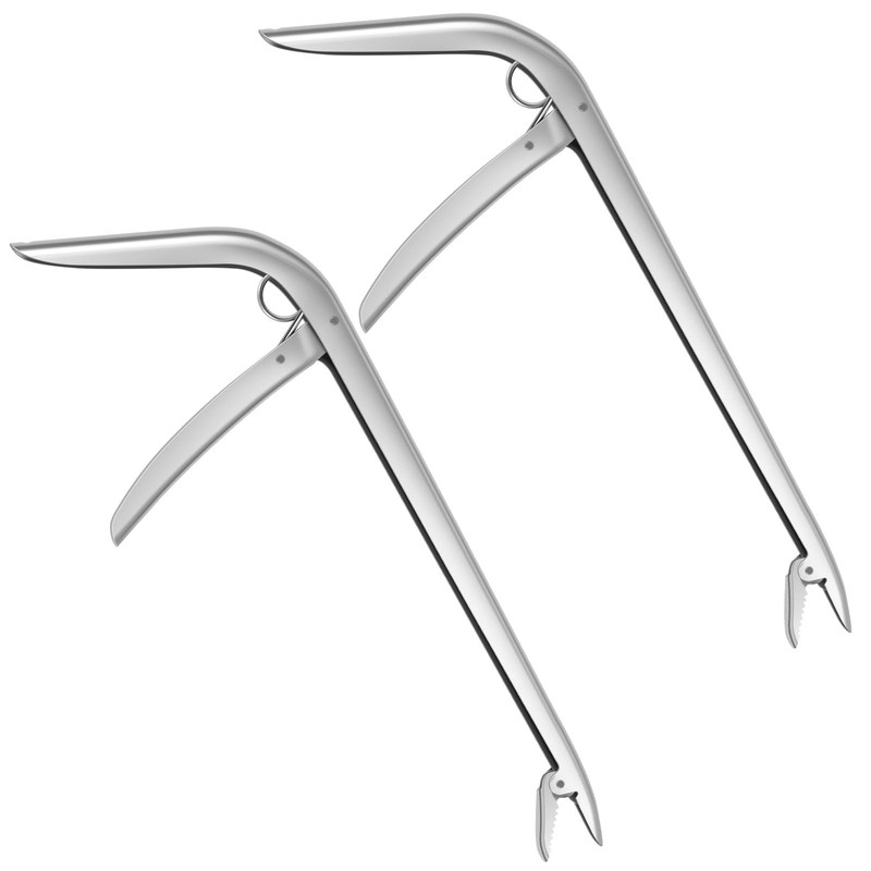 Fxvhojq 2Pcs Fishing Hook Remover Stainless Steel Fish Hook Remover