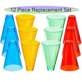 Stacking Hand Replacement Cones, Set of 12, Multicolor