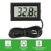 DearCal Digital Fridge Freezer thermometer with LCD Display,Home Temperature Monitor