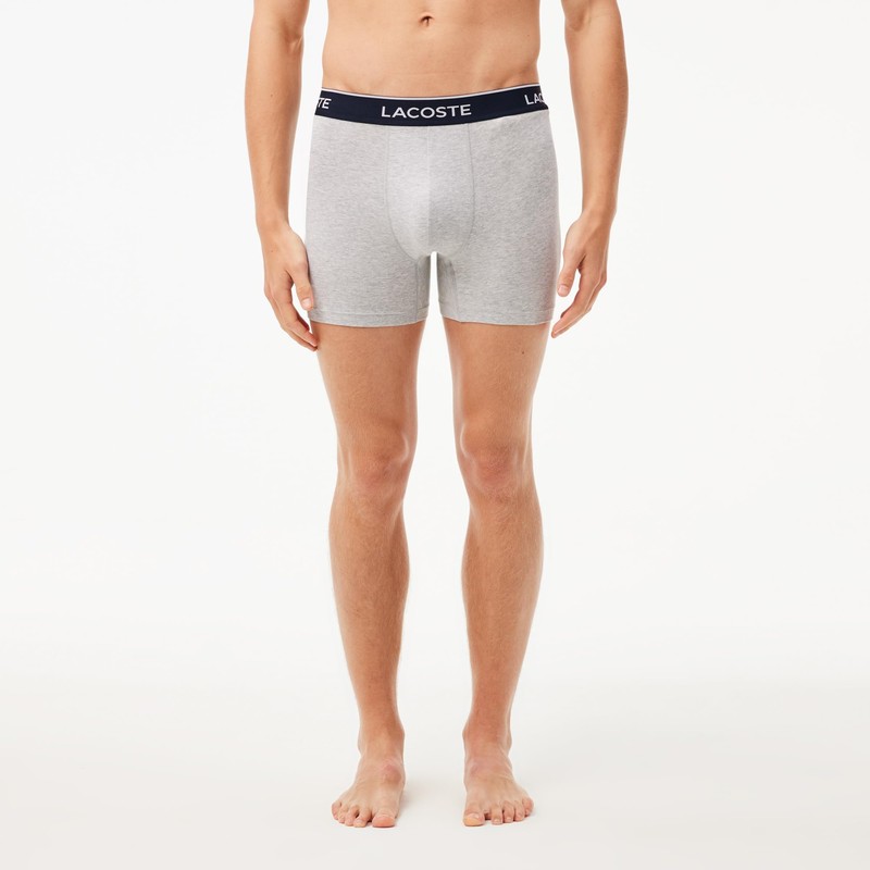 Lacoste - Calzoncillos Tipo Calzones de algodón elástico para Hombre,