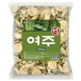 Domestic dried bitter melon dried bitter melon dried dried fruit 500g / 국내산 건여주 말린 건조 여주 말린것 건재 500g