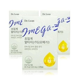 Dr.Lin Dr.Lin Supercritical Altige Omega 3 1025mg x 30 capsules x 3 boxes WY / 닥터린 닥터린 초임계 알티지 오메가3 1025mg x 30캡슐 x 3박스 WY