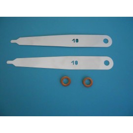 STIHL FEELER GAUGE ADJUSTMENT TOOL W/WASHERS  (2) TWO FOR 4 MIX VALVE OEM FS BR