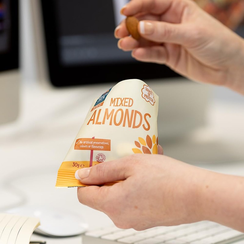 Crazy Jack organic Mixed Almonds (30g x 18 pack)