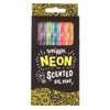 Smiggle Rollerball Gel Pens x7 Pack Scented Multicoloured Neon