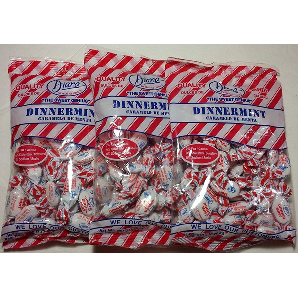 Quality Diana Dinner Mints 7.75 oz ea (3-Pack)