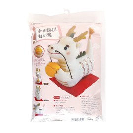 オリムパス製絲 パッチワークキット ぬいぐるみ 幸せ掴む! 白い龍 PA564