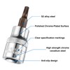 sourcing map 3pcs 3/8" Drive x T25 Torx Bit Socket,