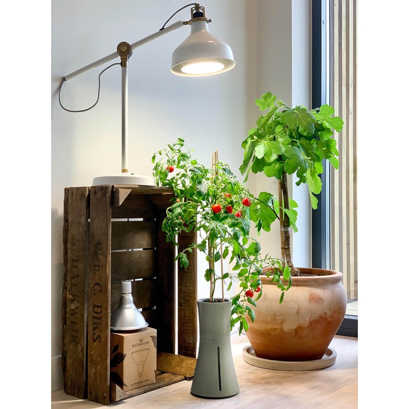 Botanium Hydroponic and Automatic Indoor Gardening Pot, Grey