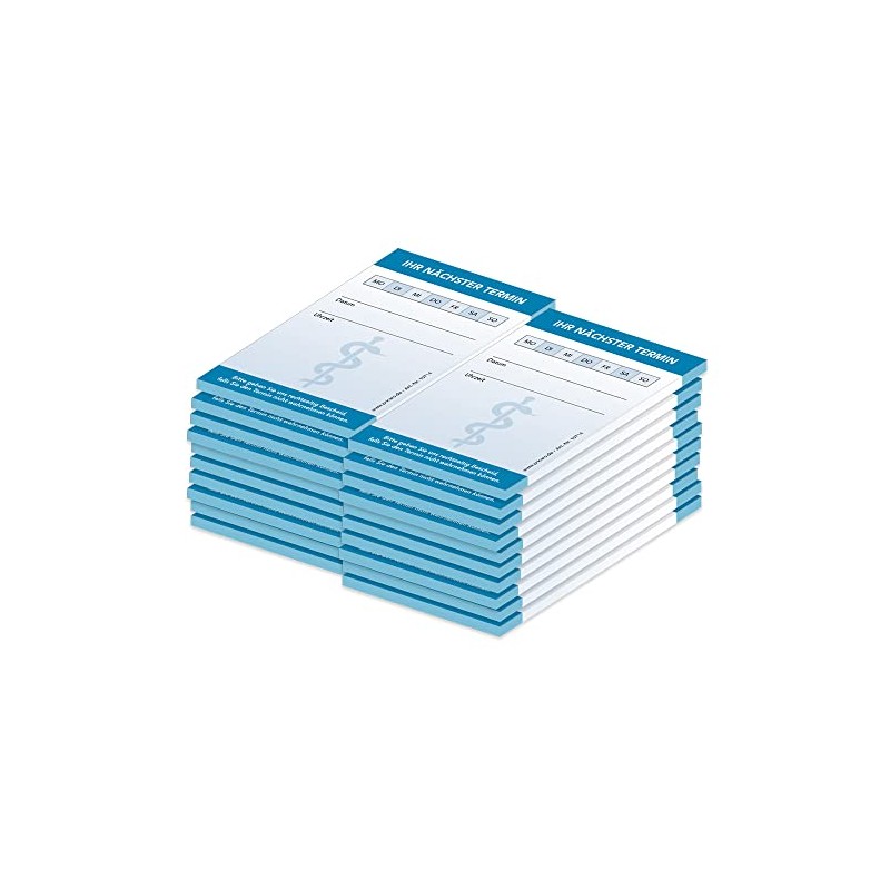 PRICARO Appointment Pad for Doctors and Medical Professionals (Pack of