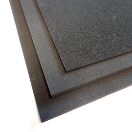 Plain Closed Cell Neoprene Sponge Foam A4 Sheet Gaskets Seals Choose Thickness (8mm)