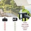 Sekey Parasol Holder Balcony Railing, Parasol Balcony Bracket