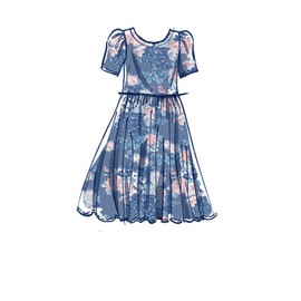 McCall's Sewing Pattern M8251CHJ Child/Girl Dress