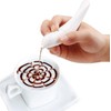 Latte Art Pen, White Spice Pen Electric Coffee Pen for