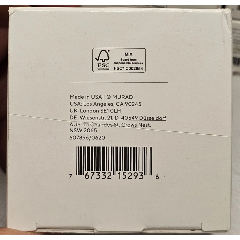 Murad Intense Recovery Cream 1.7oz / 50ml 2936