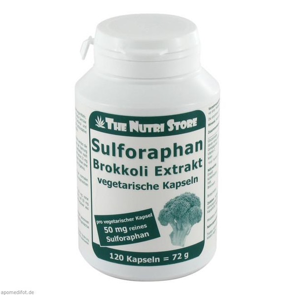 Nutri Store Sulforaphane Broccoli Extract Vegetarian Capsules 120 cap