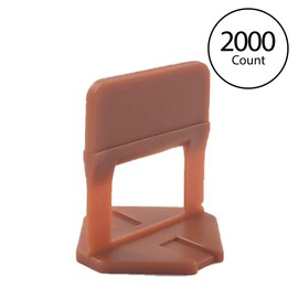 FROSCH Tile Leveling System - 1/32" (1mm) Clips, 2000-Pack