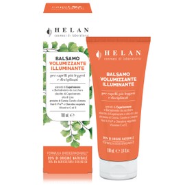 Helan Capelvenere - Balsamo Volumizzante Illuminante per Capelli Leggeri e Disciplinati, Dona Volume e Luminosità con Carota, Cavolo e Limone Bio - Protezione Volume Naturale, Made in Italy, 100 ml