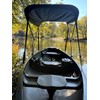 Cypress Rowe Outfitters Black Canoe/Kayak Sun Shade/Canopy Bimini Top -