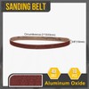 CoCud 3/8 x 21 Inch Sanding Belt, 5 Pcs 40