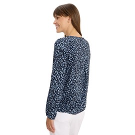 Cecil Damen Print-Bluse mit Tunnelzug