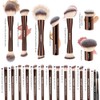 MAANGE Makeup Brushes 20Pcs with Gift Box, Aluminum Make up