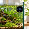 Digital Aquarium Thermometer for Fish Tanks – Touch-Switch Temperature Display