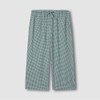 JAJU [JAJU] Men's Rayon Cotton Seersucker 7-point Pajama Pants (Choose