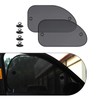 dawfall 2 Pack Universal Car Window Shade, Side Window Sun,