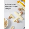 8Pack Large Chip Bag Clips - Assorted Sizes Food Bag