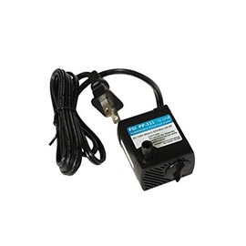Bamboo Accents 70 GPH 120V Submersible Fountain Pump – Ultra Quiet Replacement Pump (2-Wire), PP-333