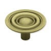 Liberty P635BCV-AB 1 5/16" Antique Brass Round Target Cabinet & Drawer Knob