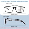 JO Progressive Multifocus Reading Glasses Unisex Progressive Reader Ultra-light Material