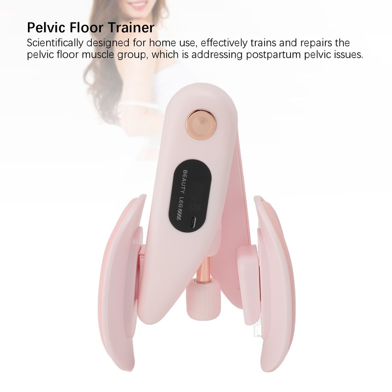 Pelvic Floor Exerciser Electric Inner Thigh Trainer Machine with Counter