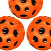 PartyPack 3 x Orange Moon Ball, 7 cm XXL Bouncing