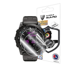 IPG for GARMIN D2 Mach 1 Pro Smartwatch Hydrogel Screen Protector (2 Units) Invisible HD Clear Film Anti Scratch Guard-Smooth/Self-Healing/Bubble Free for Mach1Pro