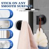 warlve Suction Cup Hooks No Drill Stainless Steel Shower Hooks