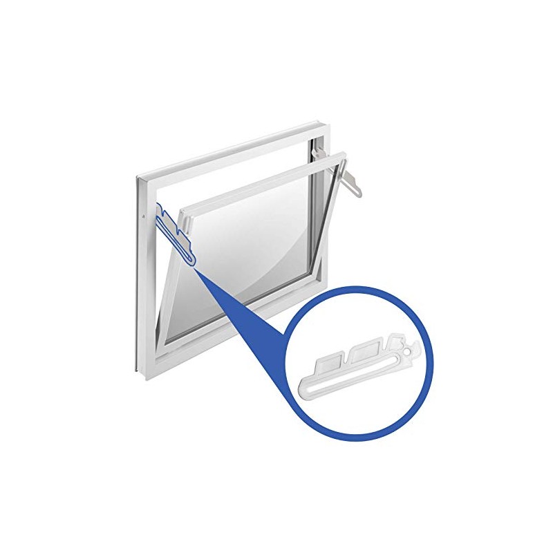 Tipping Scissors White Replacement Parts Set Suitable for Basement Windows