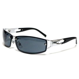 Berkut 1040136 Fully Modeled Sunglasses, Thin Frame, Immaculate Oraora Style, Eye Friendly, Date Glasses, silver/smoke