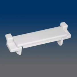 VISION INDUSTRIES Set of 10  PCS WHITE WINDOW SASH WEEP HOLE COVER 1227WHITE