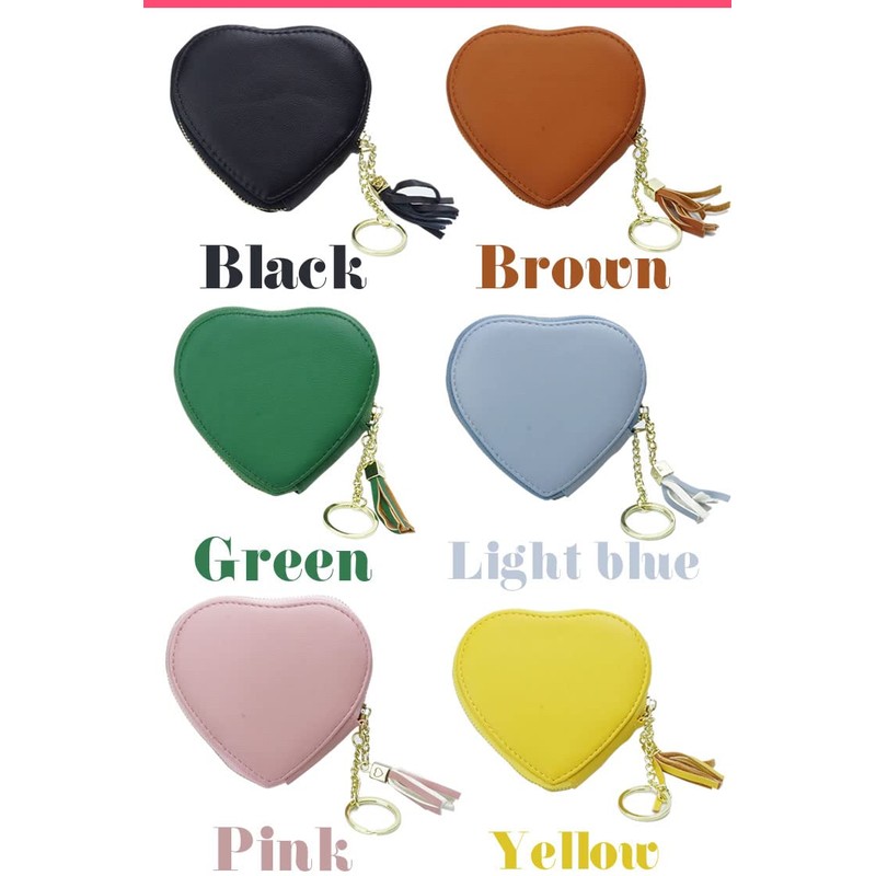 [KOYOKOMA] Heart-Shaped Pouch, Accessory Case, Earphone Case, Card Case, Accessories,