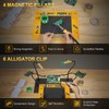 Helping Hands Soldering Station with Heavy-Duty Steel Base, Non-Slip Silicone