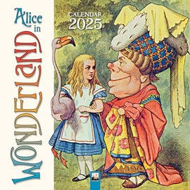 Alice's Adventure in Wonderland Wall Calendar 2025 (Art Calendar)