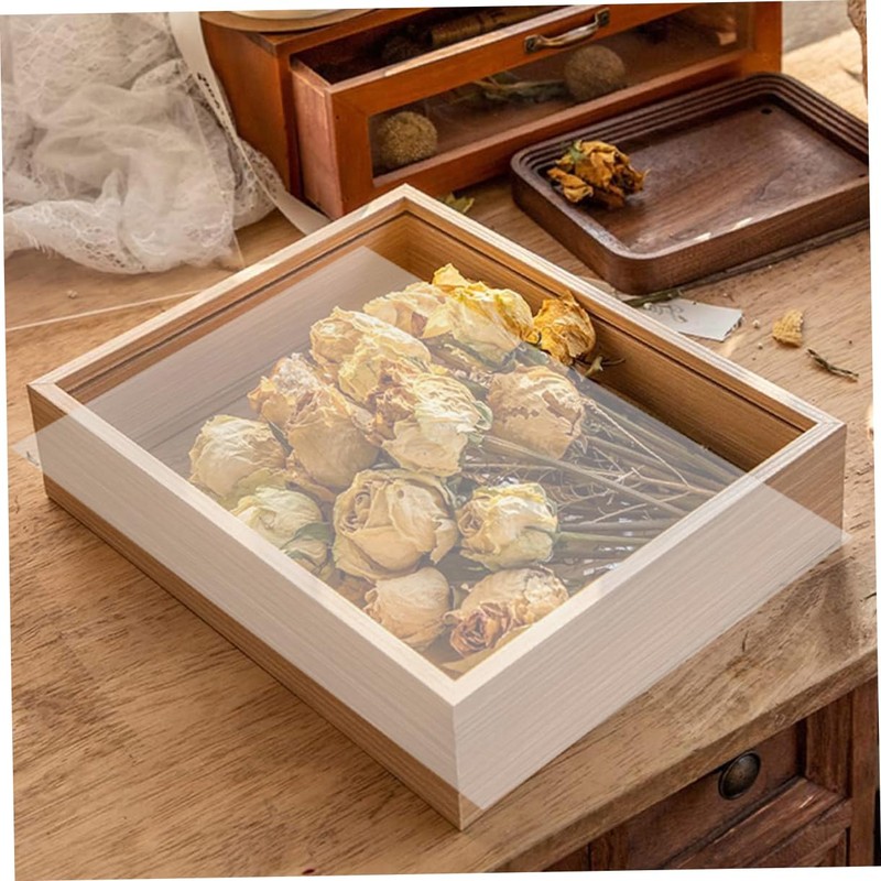 Gatuida 10 Pack Transparent Plastic Sheets Thin Plastic Sheets for