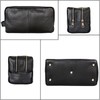 Genuine Leather Travel Toiletry Bag - Dopp Kit Travel Organizer