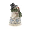 Heartwood Creek Snowman With Pine Scarf Figurine